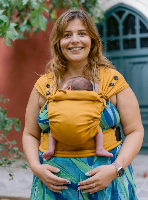 Neko Tiny Carrier, Designed for Babies with Low Birth Weight, Chai Tea, RRP $209