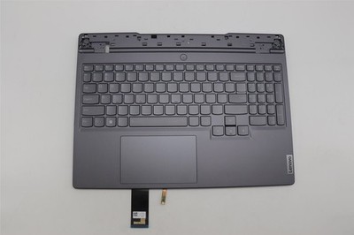 Lenovo Legion 5 15APH9 Handauflage Abdeckung Touchpad Tastatur US Grau 5CB1N90899