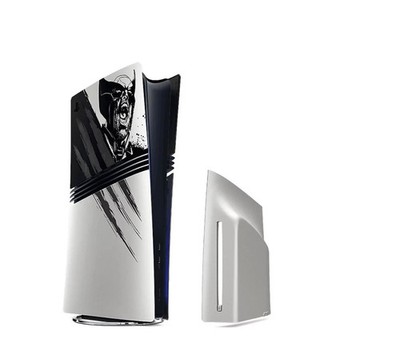PlayStation 5 Pro Konsolen Cover Marvel s Wolverine Adamantium Limited Edition  