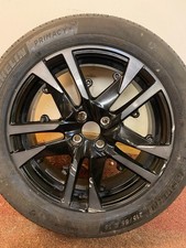 1x Genuine Peugeot 2008 MK2 GT 18" Alloy Wheel Rim 7Jx18 9828186880