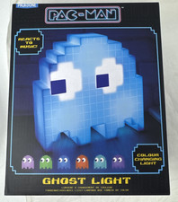Paladone Pac-Man Ghost Light Colour Changing Light Reacts to Music- New