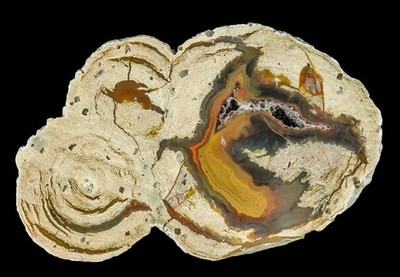 Achat - Cairns - Agate Creek - Australien - UV-Aktiv - Drachenkopf / Dragonhead