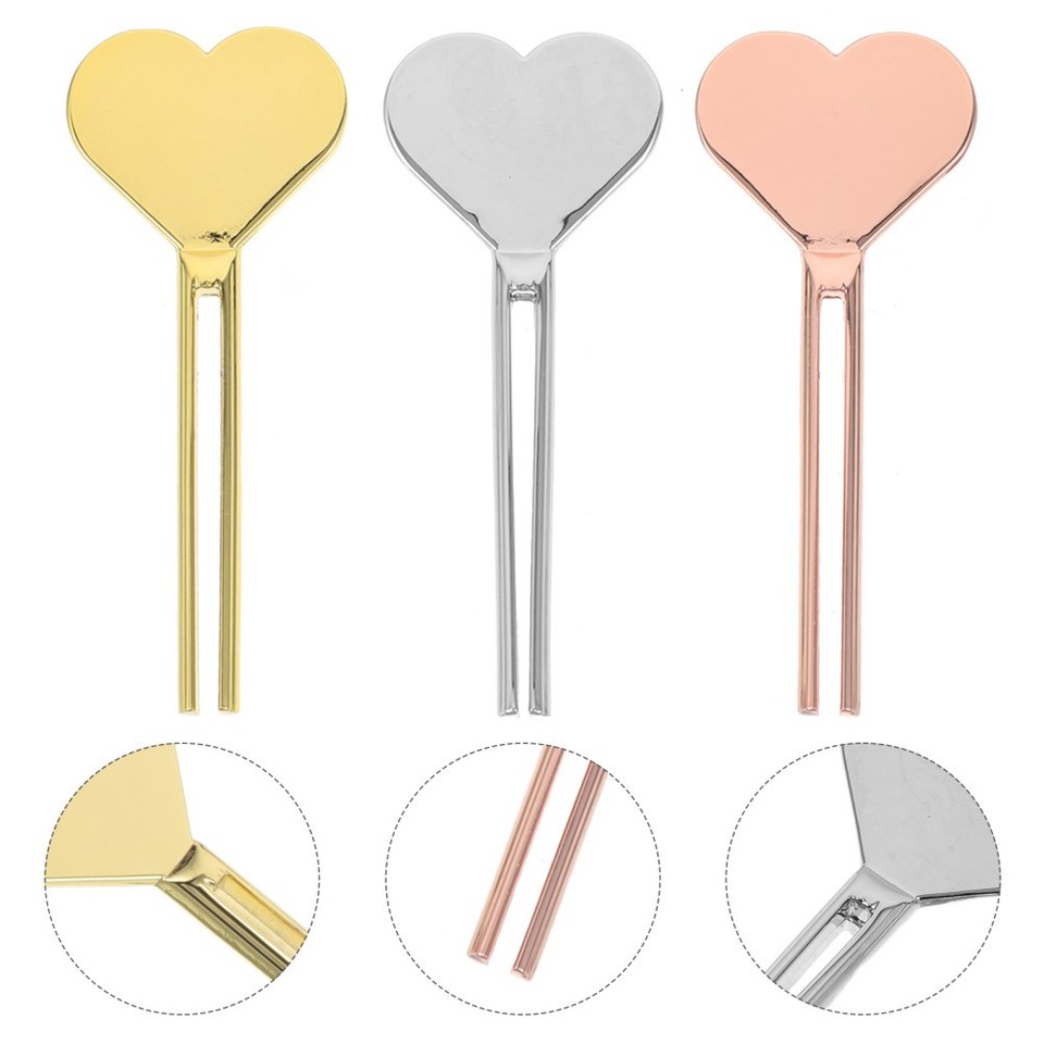 3 PCS Heart Shaped Tube Squeezing Key Bathroom Toothpaste Squeezer Tool ...
