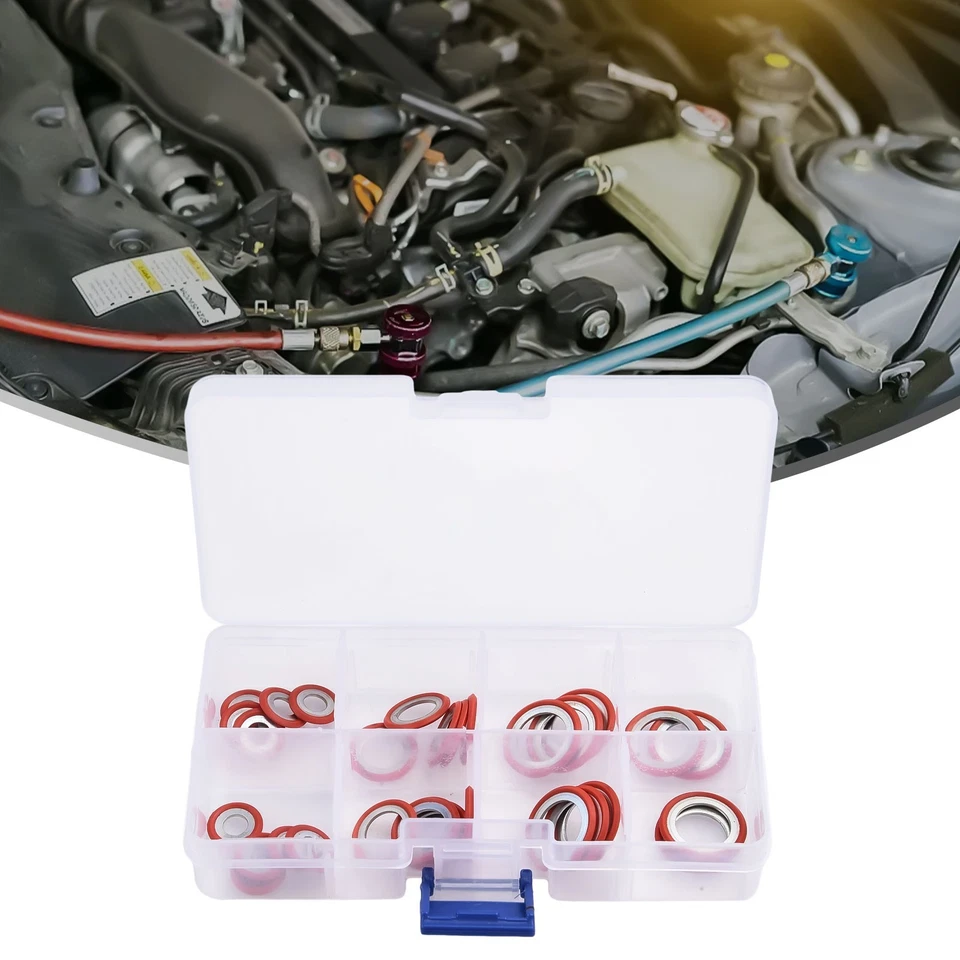 Variety of Gaskets for Car AC Compressor Classified Combination (30 PCS) - Image 4 of 4