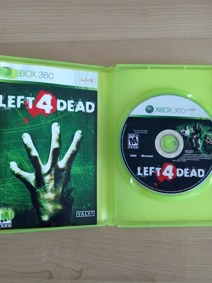 Left 4 Dead Microsoft Xbox 360 CIB Complete with Manual - Valve - Left For Dead - Image 4 of 4