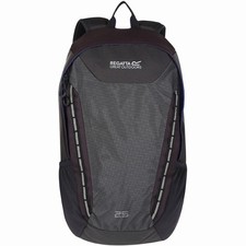 Regatta Unisex Adults Highton 25L Outdoor Walking Rucksack Backpack Bag - Black