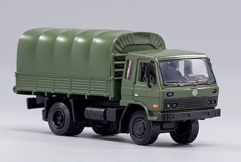 GB DCT 1:64 Green Jiefang Military Delivery Truck Model Diecast