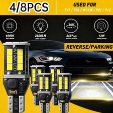 Super White Error Free LED Bulb Car Backup Reverse Light 912 921 T15 W16W Lot