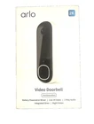 NIB Arlo White Video Doorbell 2k 2nd Gen - Battery Powered or Wired - Live 2K