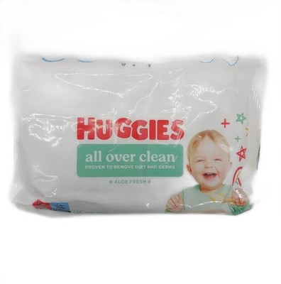 Huggies Baby-Feuchttücher All Over Clean den ganzen Körper Dezent frisch 10 x 56