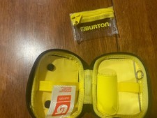 🔥🔥🔥 vintage Burton Weed smoke Pipe Lighter Zip Pouch Great For The Slopes  