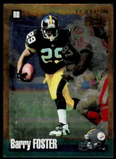 1994 Score Barry Foster 94 Gold Zone Pittsburgh Steelers