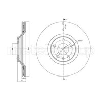 Metelli 2X Bremsscheibe Hinten Ø330 Mm BelüFtet FüR Audi A6 Avant 4F5 C6 3.0