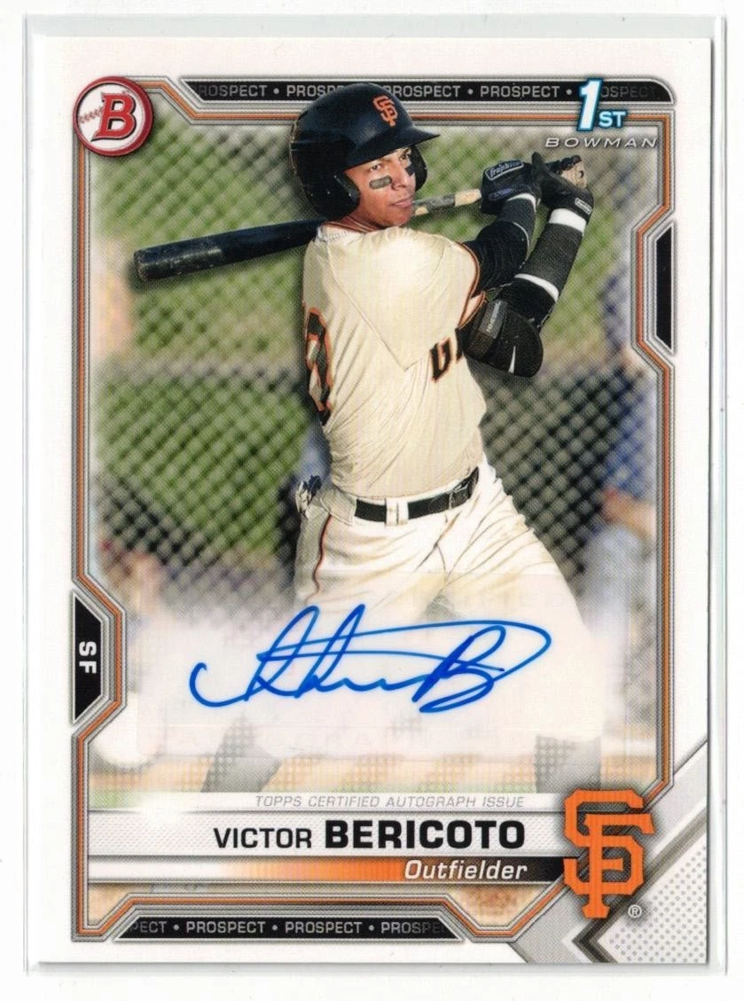 Bowman San Francisco Giants Baseball Sports Trading Cards for sale