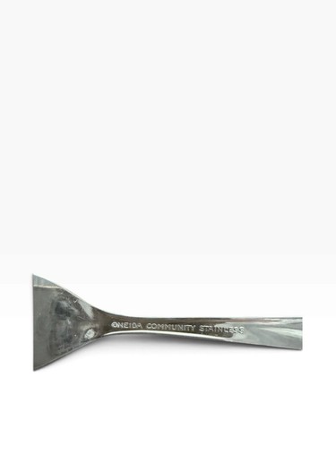 Oneida Community TWIN STAR Stainless Salad Fork 6.25” Atomic Starburst MCM Lot 4 - Afbeelding 4 van 6