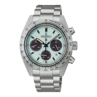 SEIKO Prospex Speedtimer SSC965 Chronograph Watch Opal Green Dial