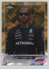 2022 Topps Chrome Sapphire Formula 1 Gold Refractor 39/50 Lewis Hamilton #6
