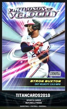 Byron Buxton 2024 Topps Virtuosos of Velocity Refractor Minnesota Twins #VV-10