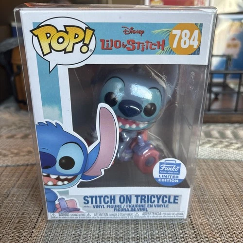 Funko Pop! Deluxe: Disney - Stitch on Tricycle - Funko (Exclusive) #784