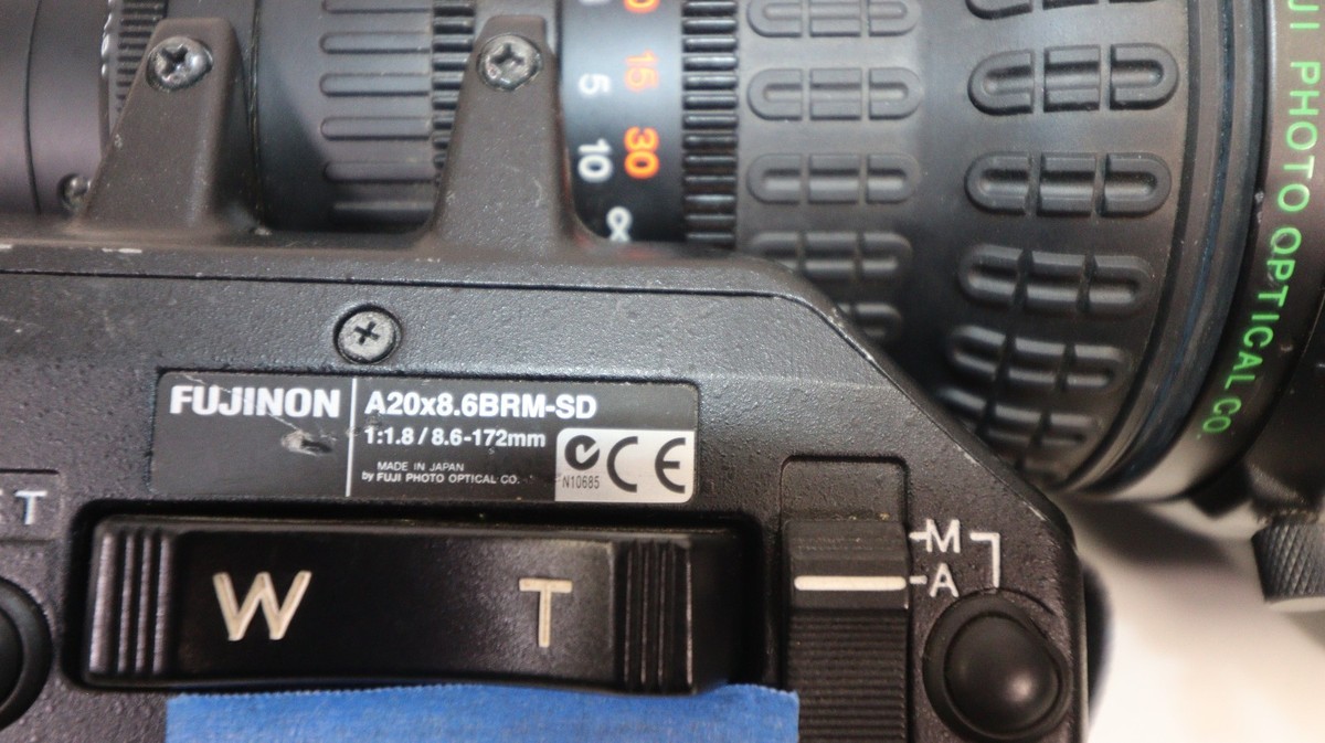 FUJINON A20X8.6BRM-SD 8.6-172mm Broadcast Zoom Lens – (091) | eBay