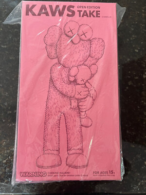 KAWS Take Vinyl Figure Pink - 100% Authentic - SHIPS FAST | eBay KAWS Take Vinyl Figure Pink - 100% Authentic - SHIPS FAST | eBay