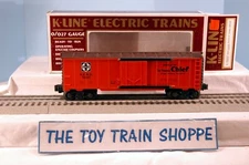 K-LINE K-75037 SANTA FE SFRD CLASSIC REEFER # 7 "GRAND CANYON". EXC COND IN BOX.