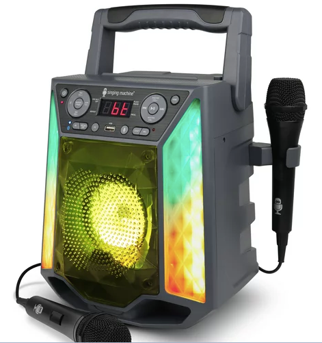 Singing Machine SML652BK Système karaoké Portable HDMI Groove Mini avec