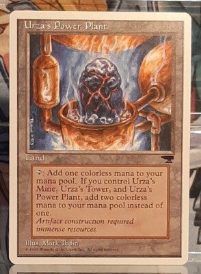 Magic Vintage - Urza`s Power Plant /Urzas Kraftwerk (V.1) - Land - Chronicles