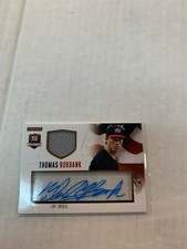 Thomas Burbank 2014 USA Baseball Box Set Jersey Auto #54 #61/99