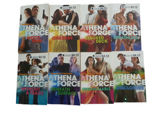 EIGHT (8) SILHOUETTE Romantic Suspense series ATHENA FORCE by various authors