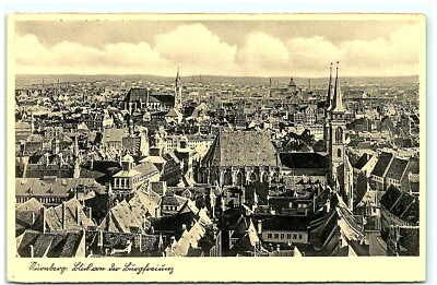 S04-4216, NURNBURG, ??ANTIQUE POSTCARD