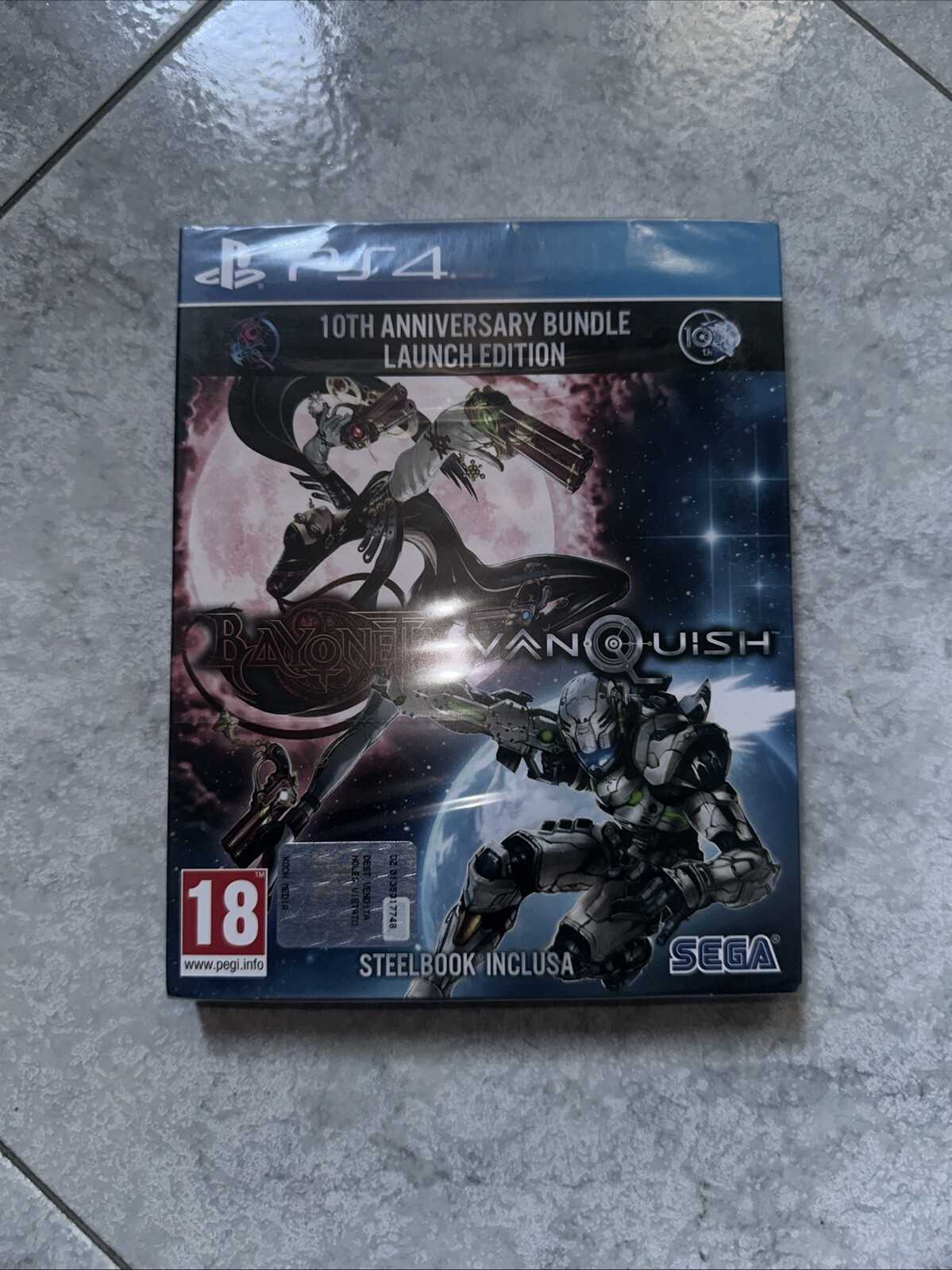BAYONETTA E VANQUISH 10TH ANNIVERSARY BUNDLE PS4 GIOCO ITALIANO PLAY STATION 4