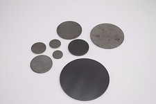 Ronde rund aus Stahl Blech roh - Rohr Kappe Metall Profil Stahl Deckel Pfosten 