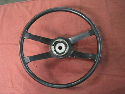 Porsche 914-6 1970-1971 VDM Hard Rubber Ebonite Steering Wheel 914-347-804-10