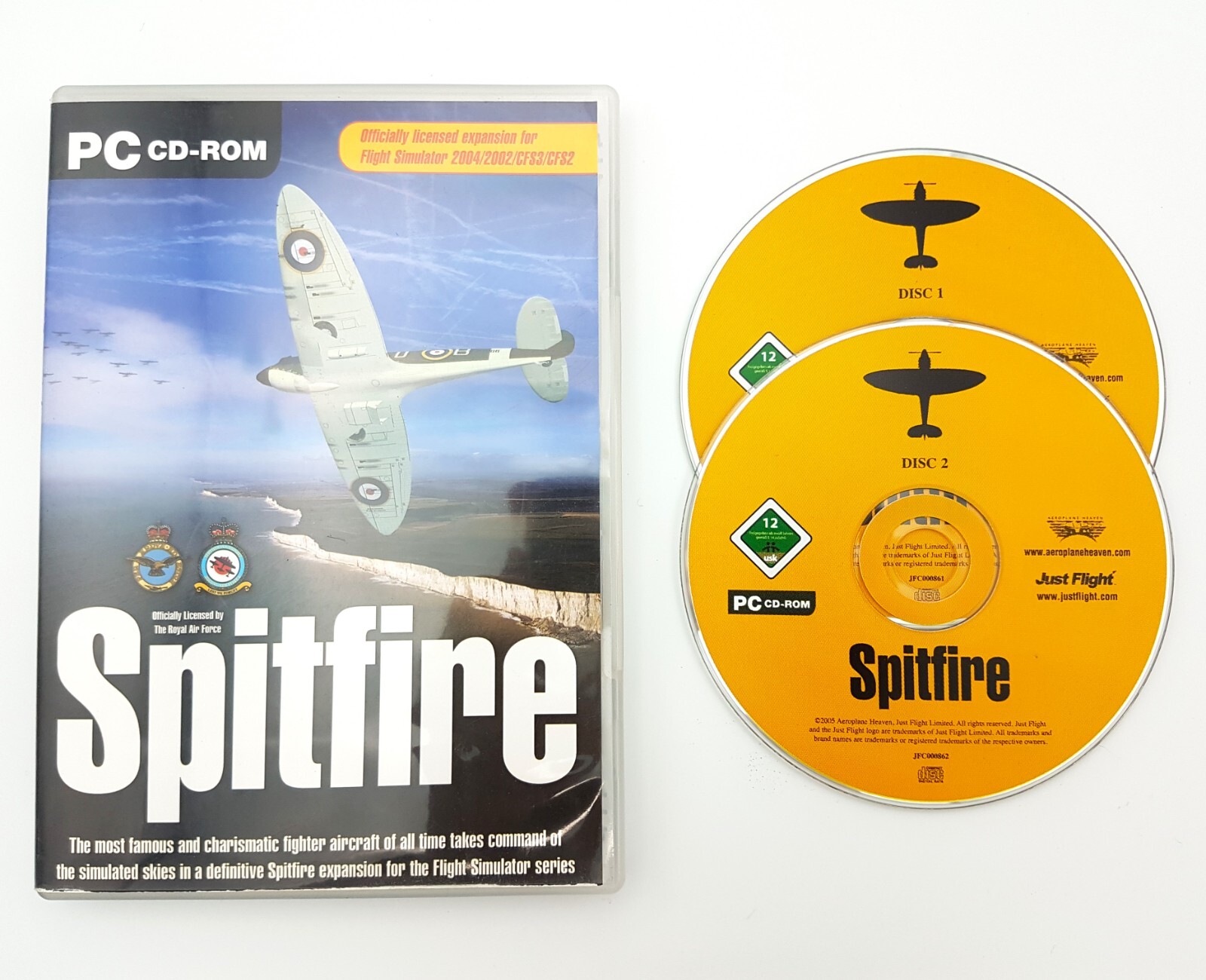 Spitfire - Microsoft Flight Simulator 2002/2004/Conflict Expansion Add-On - PC