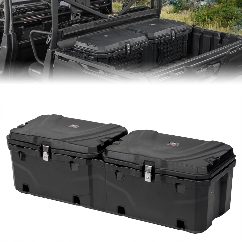 110L UTV Cargo Storage Bed Box for Can Am Defender HD5 HD8 HD9 HD10 Max 2016-25 - Image 2 of 4