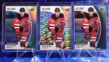 2023-24 Allure #123 Simon Nemec Gold Glitter Bomb /199, Black Rainbow, Base Lot!