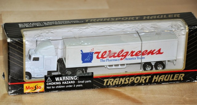 maisto truck and trailer