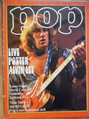 POP 2 - 1973 C Alvin Lee Alice Cooper Osmonds David Cassidy Santana Jackson 5