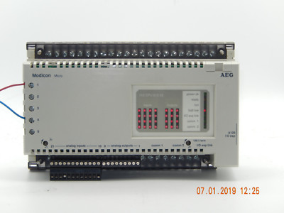 AEG Modicon Micro 110 CPU 612 03,24V,DC PS ANIO,geprüft100%FUNKTIONSFÄHIG,Ersatz