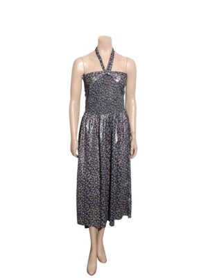 lucia floral dress in grey Everly Grey Lucia Kids Twirly Dress main image 1