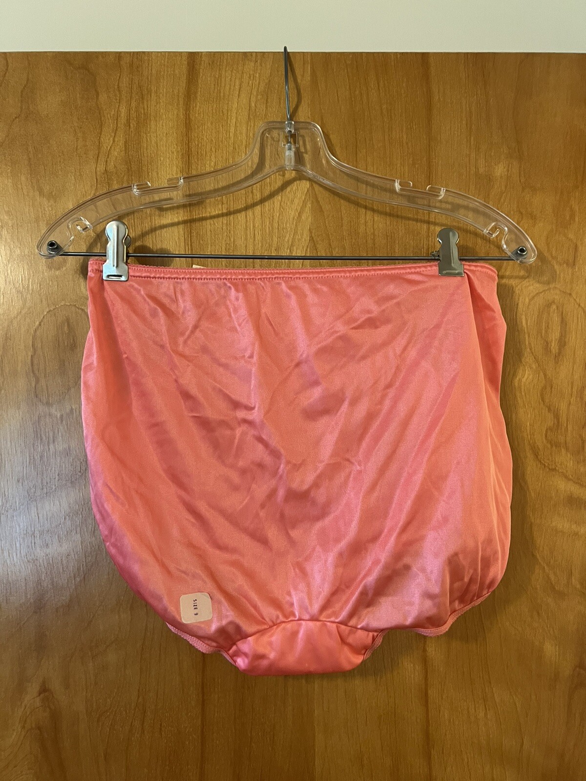 Kmart Vintage Panties Underwear Nylon Pink Made in US… Gem