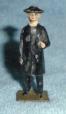 Vintage Lead Johillco  "Clergyman" Very Good Cond. Free Shipping