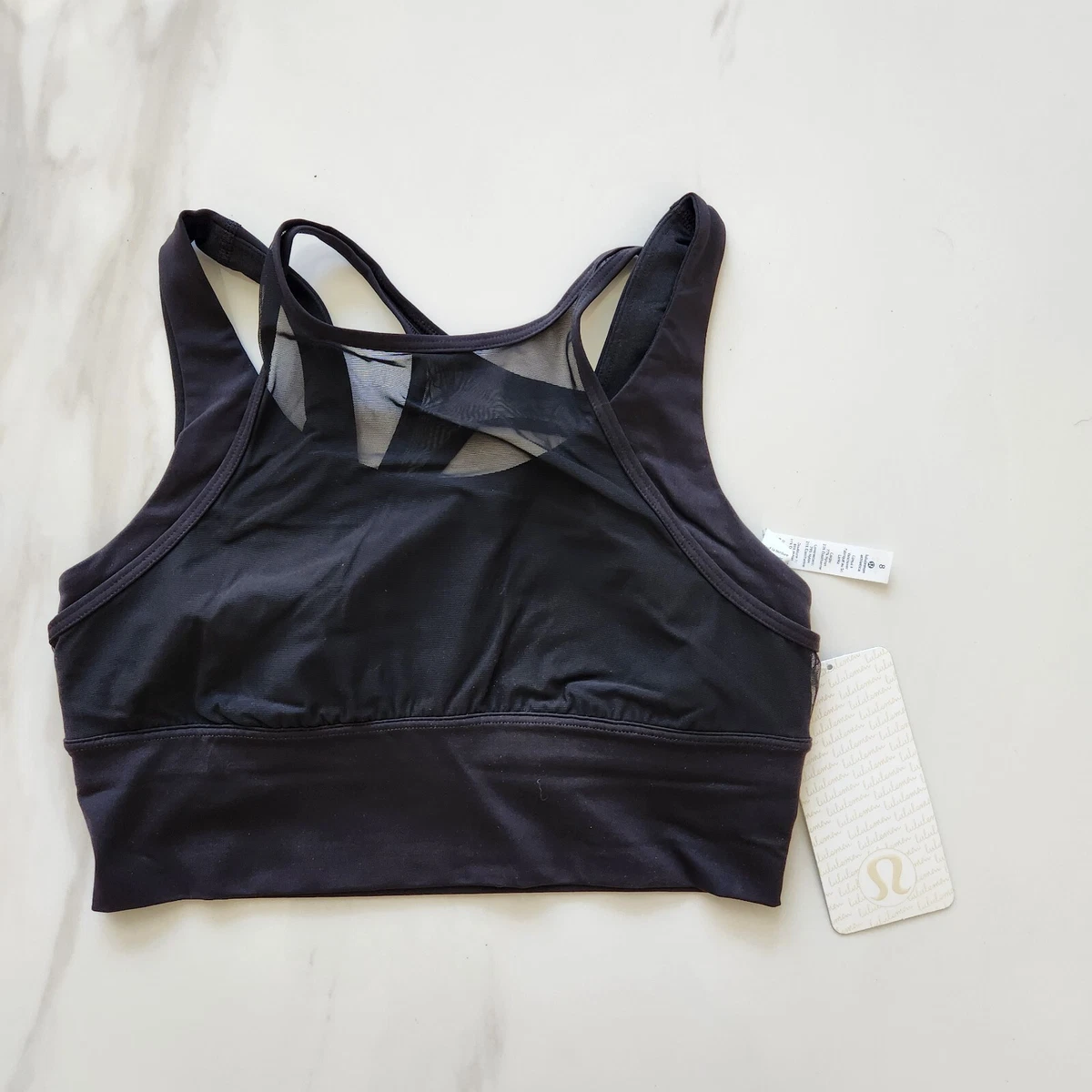 Lululemon Double Tap Bra II Layered Sports Bra Size 8 NWT