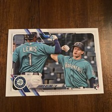 2021 TOPPS UPDATE SERIES JARRED KELENIC RC VARIATION SP #US302 SEATTLE MARINERS