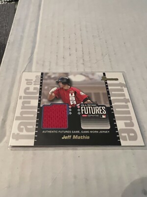 Jeff Mathis 2003 Draft Picks & Prospects Jersey Card #FF-JSM | eBay