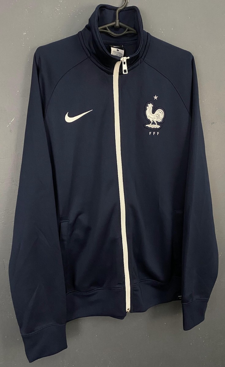 Nike フランス代表 フード付きジャケット Lサイズ ネイビー Nike フランス代表ジャージ XL ネイビー