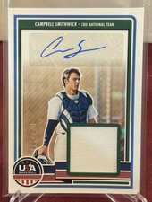 2023 Panini USA Stars & Stripes Campbell Smithwick Jersey Auto /200 Ole Miss