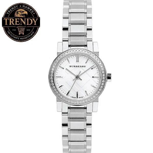 Autentico Orologio Burberry The City Donna Petite Argento BU9220