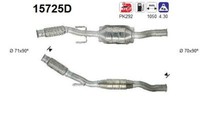 AS Katalysator Passend FüR CitroëN Xsara Picasso N68 2.0 Hdi 15725D